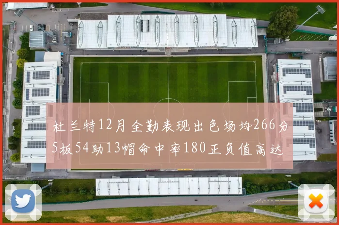杜兰特12月全勤表现出色场均266分5板54助13帽命中率180正负值高达79