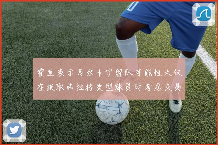 霍里表示马尔卡宁留队可能性大仅在换取弗拉格类型球员时考虑交易